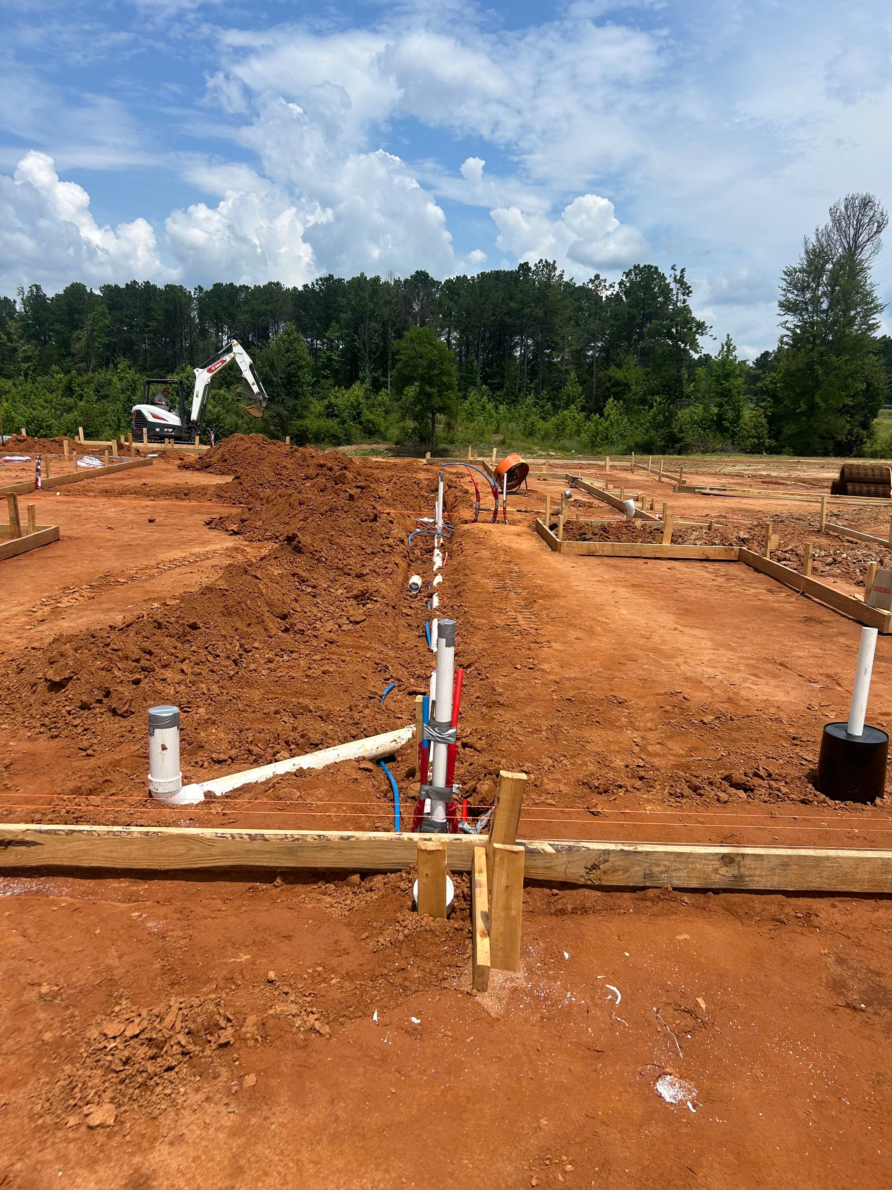 Ramey's Plumbing — Septic project