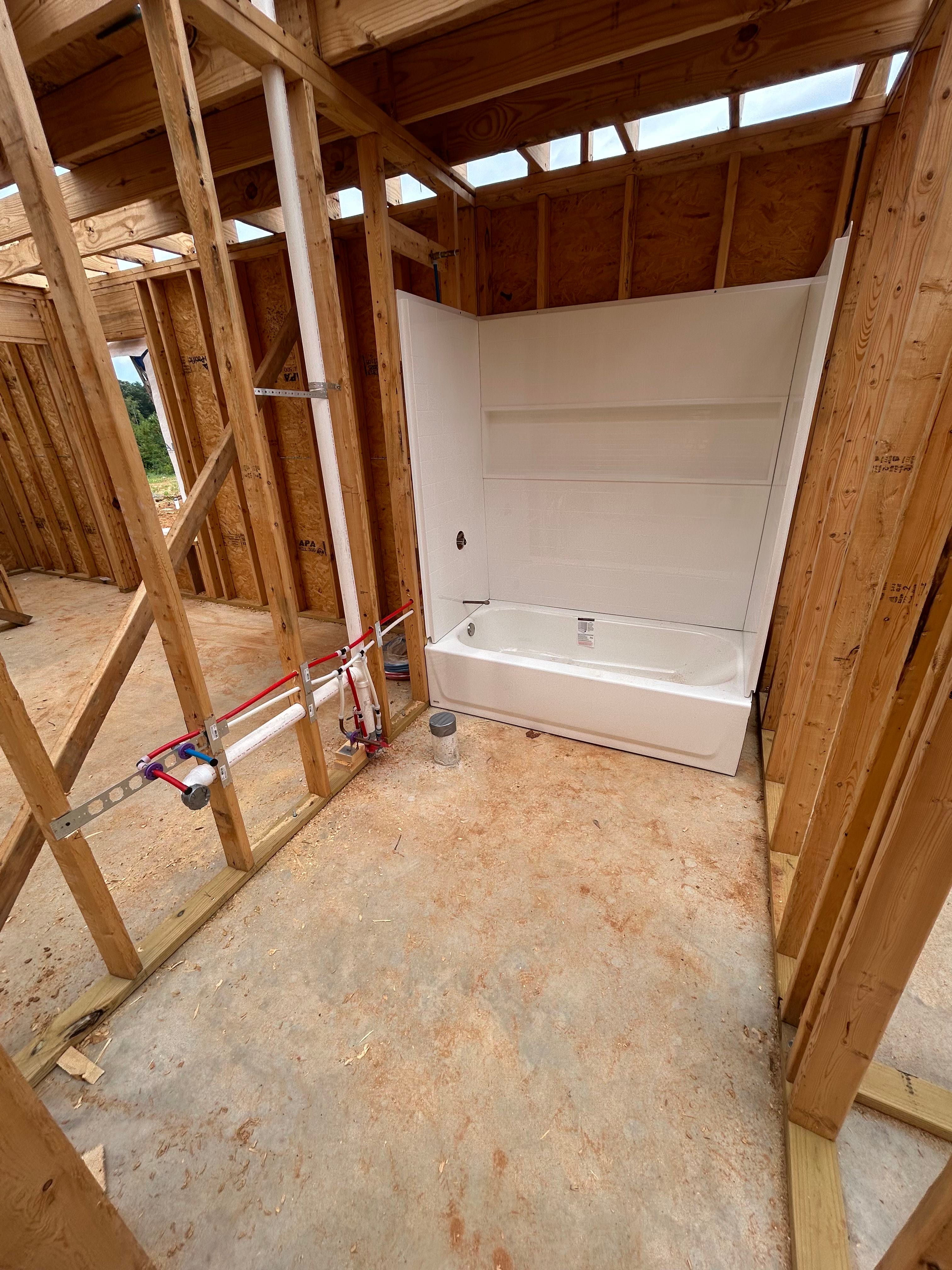 Ramey's Plumbing — Residential project
