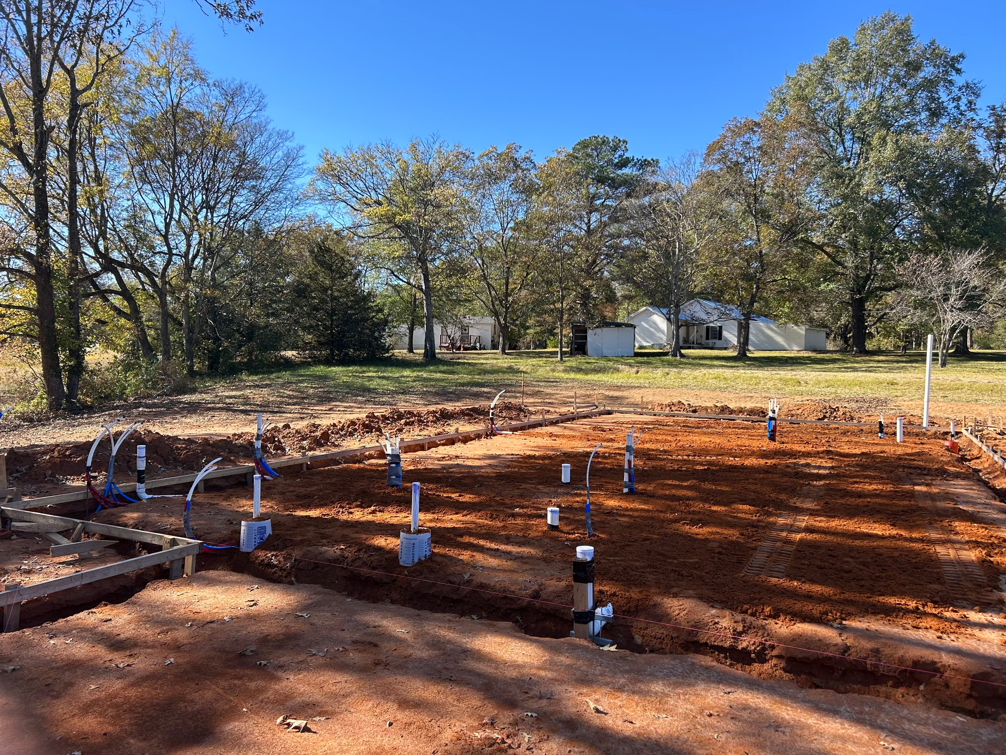 Ramey's Plumbing — Septic project