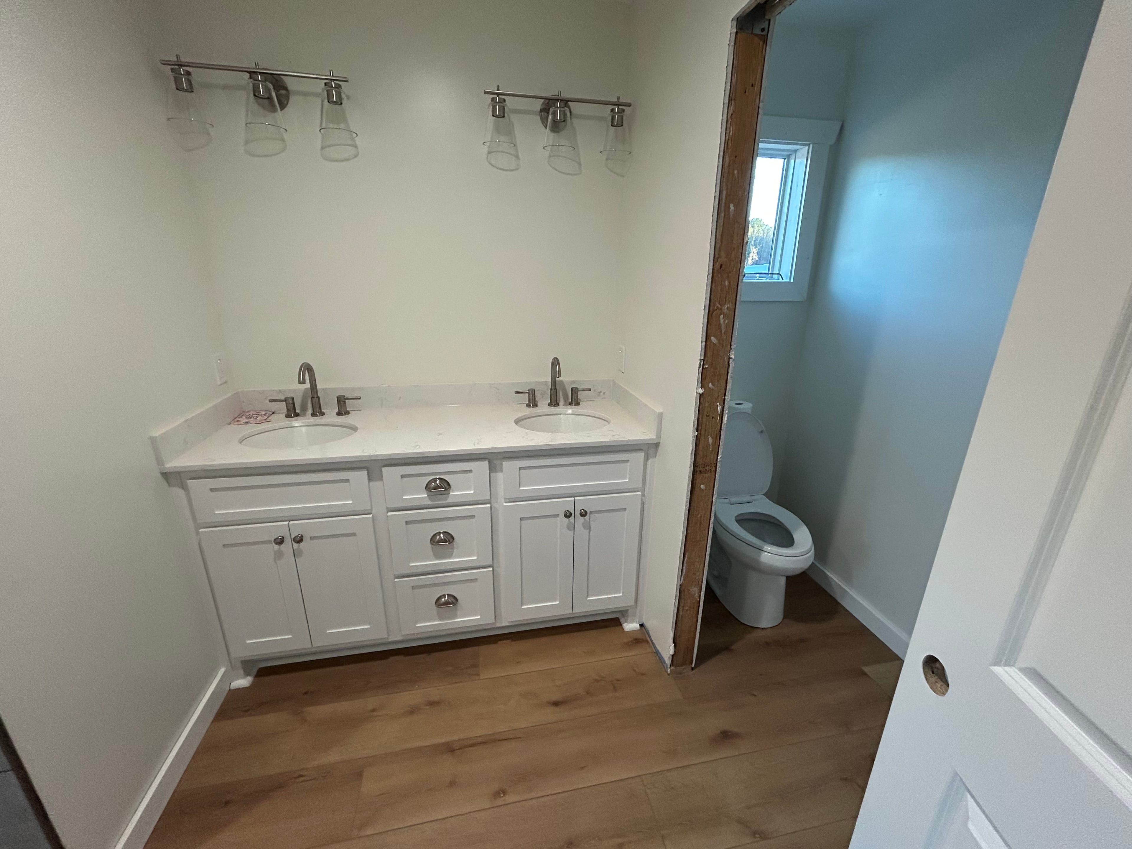 A Ramey's Plumbing job site in Northeast Mississippi.